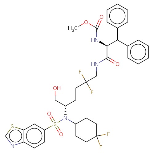 Chemical structure of BindingDB Monomer ID 168611