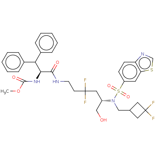 Chemical structure of BindingDB Monomer ID 168614