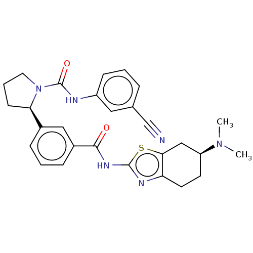 Chemical structure of BindingDB Monomer ID 169504