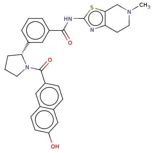 Chemical structure of BindingDB Monomer ID 169507