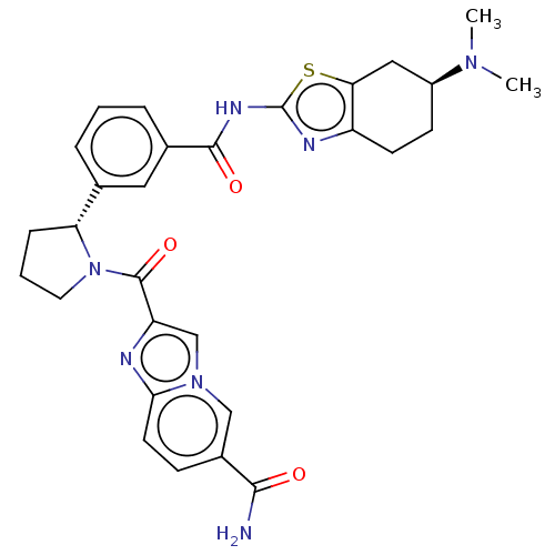 Chemical structure of BindingDB Monomer ID 169571
