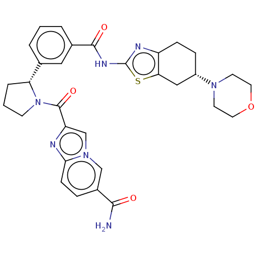 Chemical structure of BindingDB Monomer ID 169591