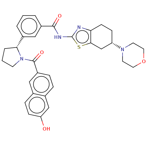 Chemical structure of BindingDB Monomer ID 169597