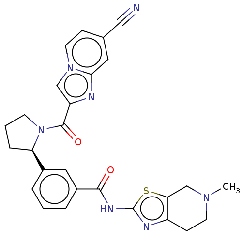 Chemical structure of BindingDB Monomer ID 169615