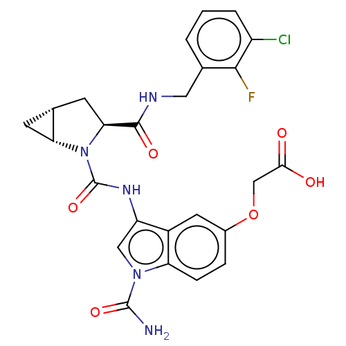 Chemical structure of BindingDB Monomer ID 170945
