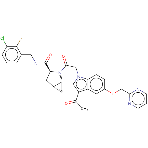 Chemical structure of BindingDB Monomer ID 171236