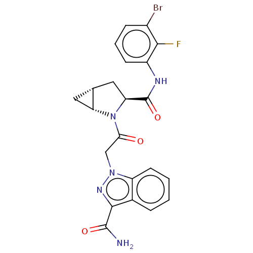 Chemical structure of BindingDB Monomer ID 171239