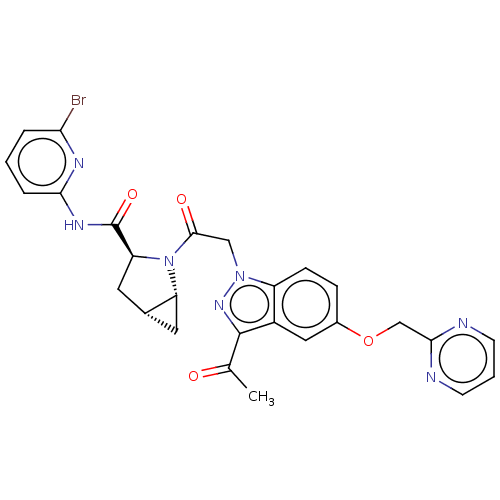 Chemical structure of BindingDB Monomer ID 171318