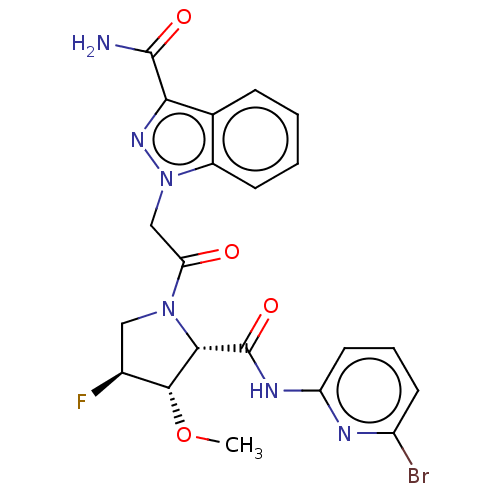 Chemical structure of BindingDB Monomer ID 171324