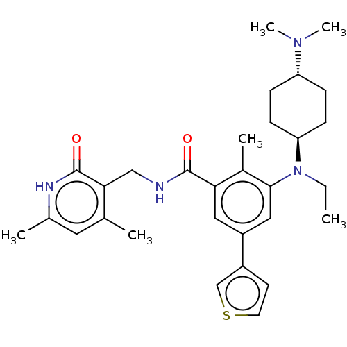 Chemical structure of BindingDB Monomer ID 172149