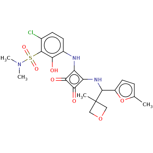 Chemical structure of BindingDB Monomer ID 172342