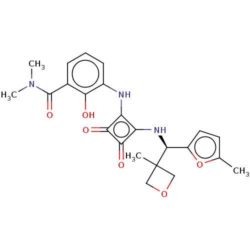 Chemical structure of BindingDB Monomer ID 172369