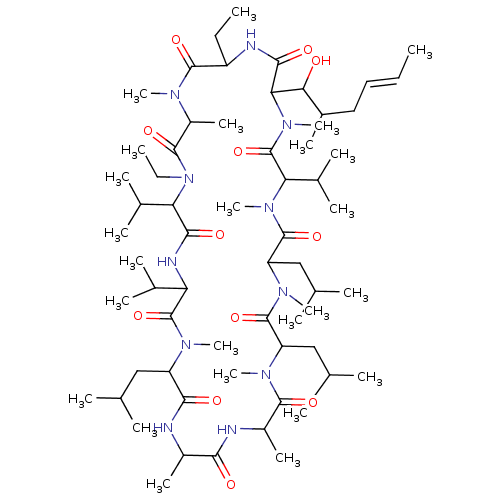Chemical structure of BindingDB Monomer ID 172715