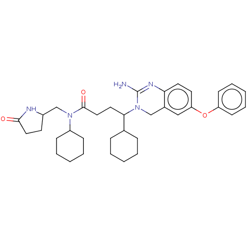 Chemical structure of BindingDB Monomer ID 172732