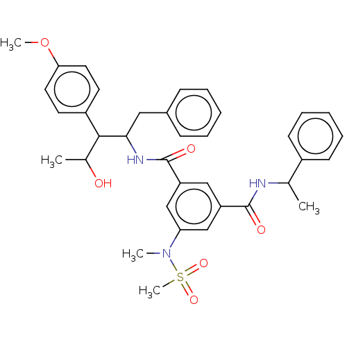Chemical structure of BindingDB Monomer ID 172739