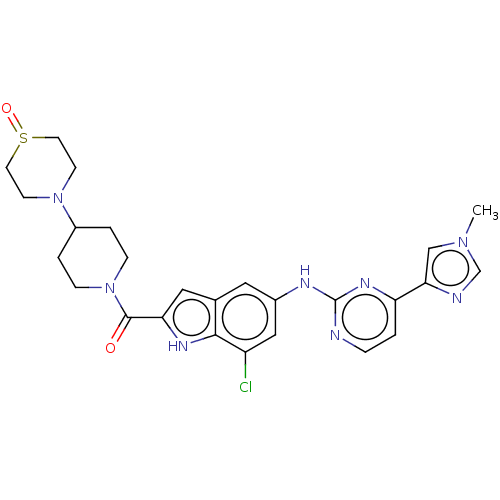 Chemical structure of BindingDB Monomer ID 172945