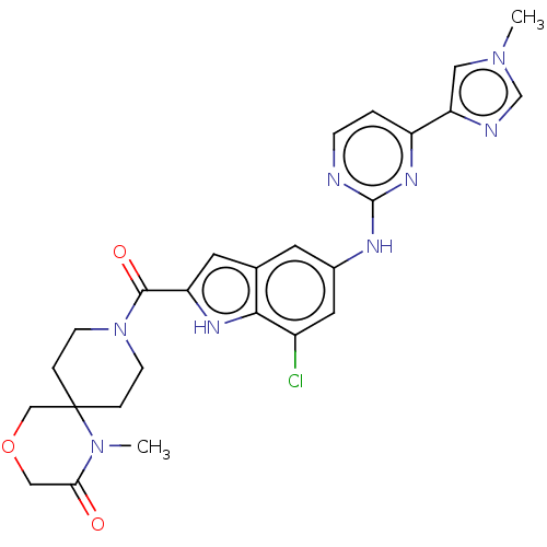 Chemical structure of BindingDB Monomer ID 172947