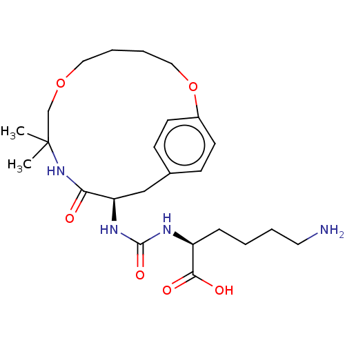 Chemical structure of BindingDB Monomer ID 173894