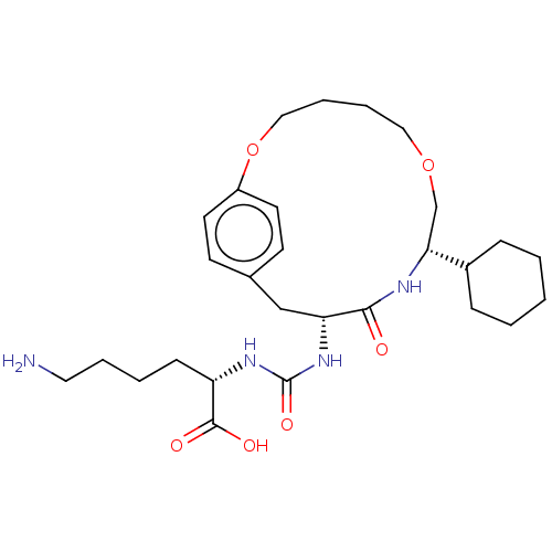 Chemical structure of BindingDB Monomer ID 173899