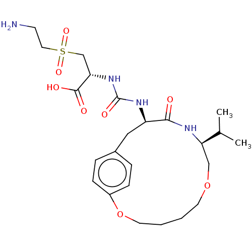 Chemical structure of BindingDB Monomer ID 173911