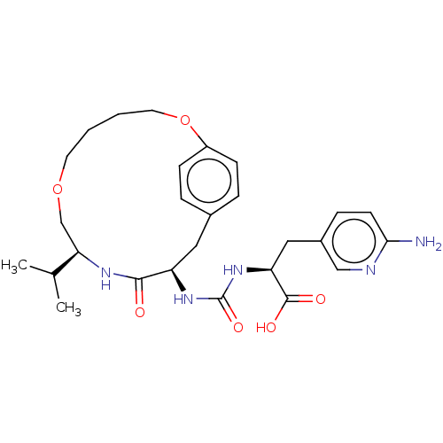 Chemical structure of BindingDB Monomer ID 173918
