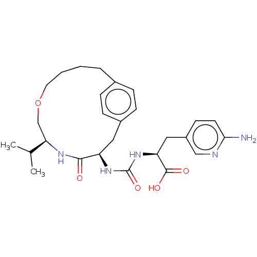 Chemical structure of BindingDB Monomer ID 173922
