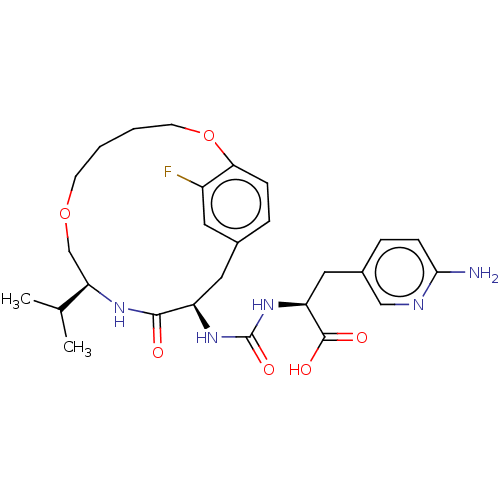 Chemical structure of BindingDB Monomer ID 173923