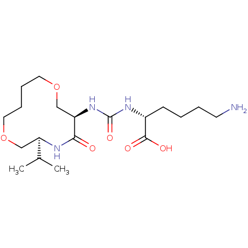 Chemical structure of BindingDB Monomer ID 173932