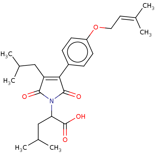 Chemical structure of BindingDB Monomer ID 174972
