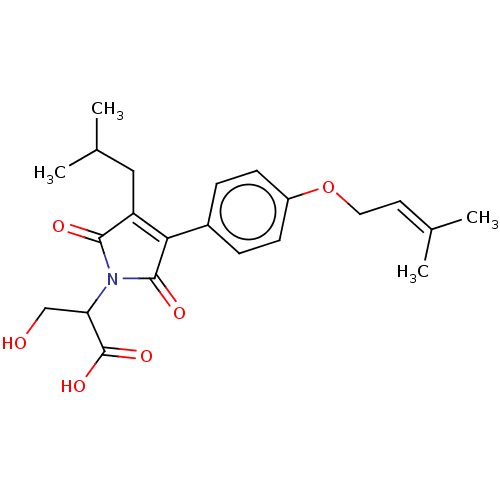 Chemical structure of BindingDB Monomer ID 174974