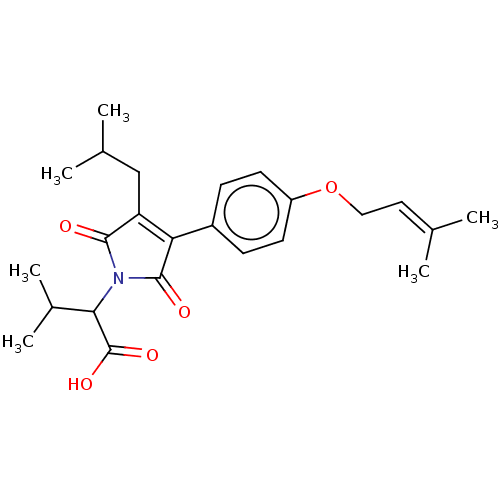 Chemical structure of BindingDB Monomer ID 174977