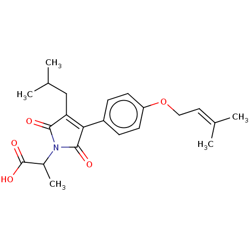 Chemical structure of BindingDB Monomer ID 174978