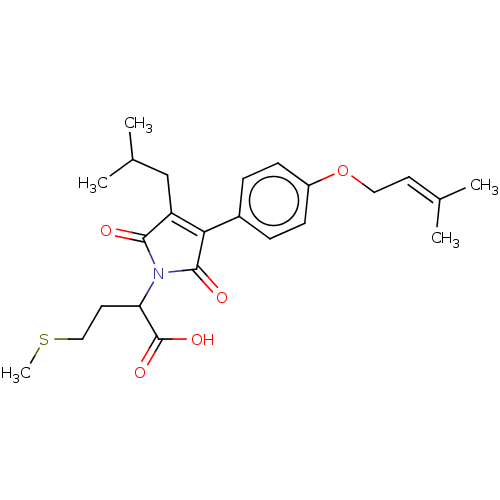 Chemical structure of BindingDB Monomer ID 174980