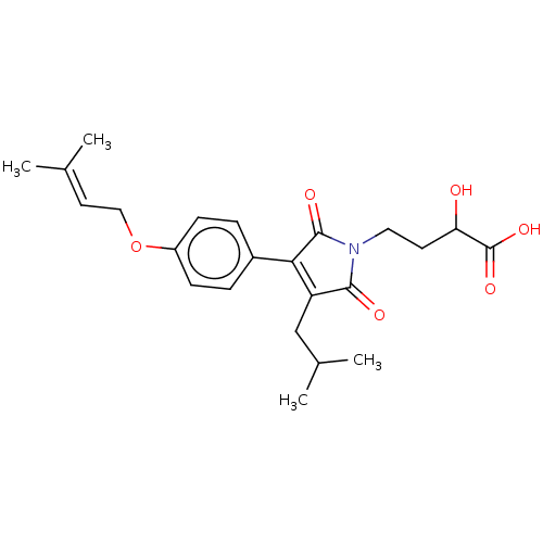 Chemical structure of BindingDB Monomer ID 174982