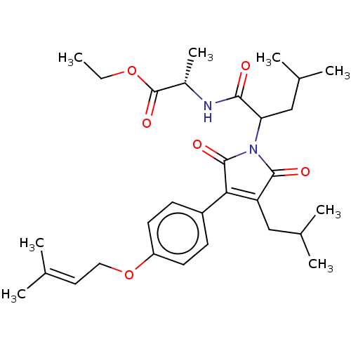 Chemical structure of BindingDB Monomer ID 174987