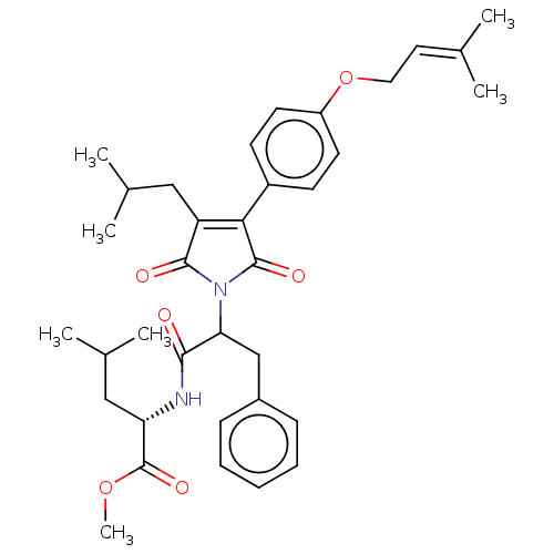 Chemical structure of BindingDB Monomer ID 174988