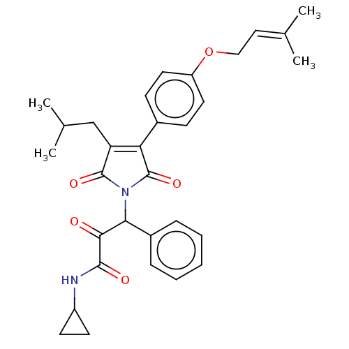 Chemical structure of BindingDB Monomer ID 174998
