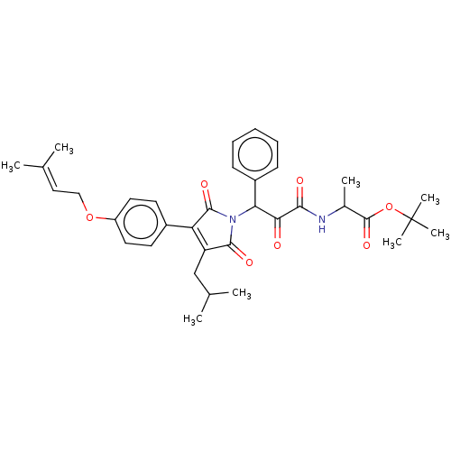 Chemical structure of BindingDB Monomer ID 175005