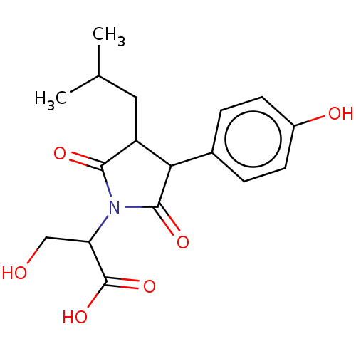 Chemical structure of BindingDB Monomer ID 175009