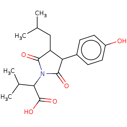 Chemical structure of BindingDB Monomer ID 175012