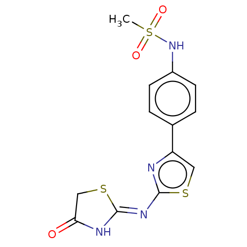 Chemical structure of BindingDB Monomer ID 175282