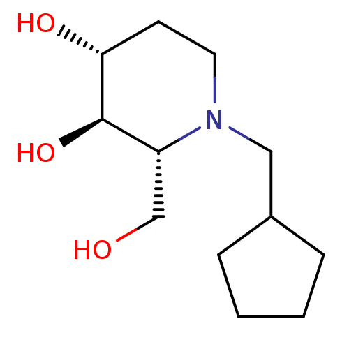 Chemical structure of BindingDB Monomer ID 175522