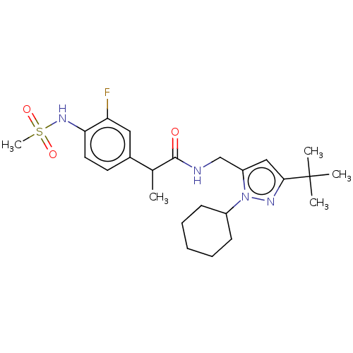 Chemical structure of BindingDB Monomer ID 176549