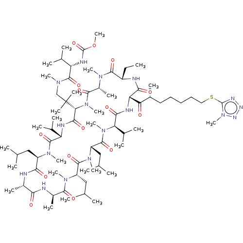 Chemical structure of BindingDB Monomer ID 179969