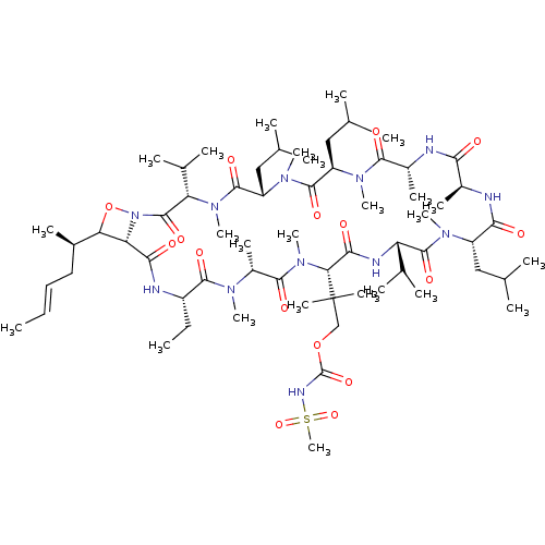 Chemical structure of BindingDB Monomer ID 179974