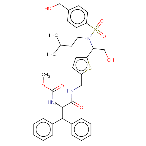 Chemical structure of BindingDB Monomer ID 180116