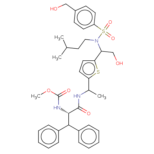Chemical structure of BindingDB Monomer ID 180119