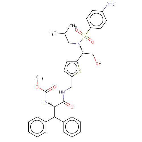Chemical structure of BindingDB Monomer ID 180121