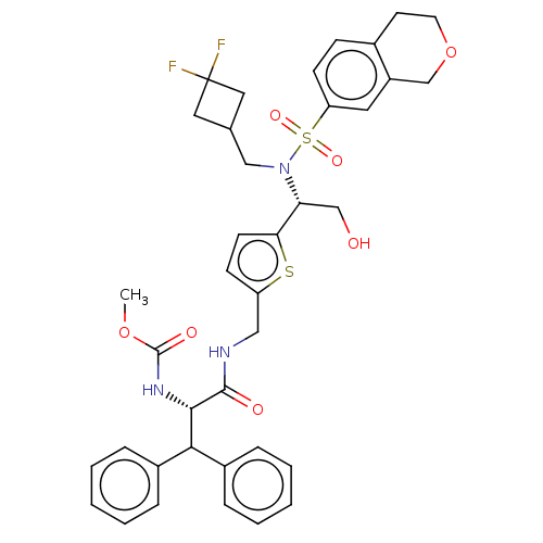 Chemical structure of BindingDB Monomer ID 180136