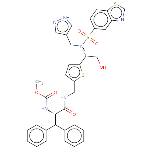 Chemical structure of BindingDB Monomer ID 180151
